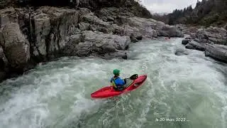 Kayak sur le moyen Tarn - 20/03/2022