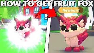 🤫HOW TO GET THE NEW FRUIT FOX IN ADOPT ME!😱NEW SECRET PET RELEASED! ROBLOX