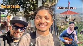 Ratnapark to bosan danda vlog | bosan danda| White House | best place for hiking near Kathmandu |