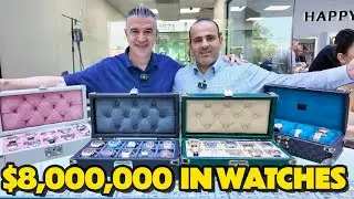 Покупка часов на миллион долларов с @happyjewelers