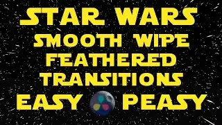 STAR WARS smooth WIPE feathery TRANSITION effect 15 SECOND TUTORIAL!! DaVinci Resolve (Instrumental)