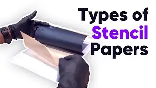 Types of Stencil Papers - Learn Basics of Tattooing Online