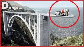 World's Modern Suspension Bridge Construction Technology, Heavy Equipment Bridge Construction Method