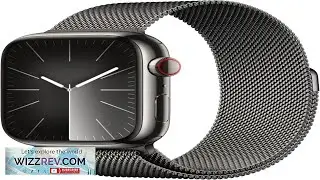 Apple Watch Series 9 GPS + Cellular 45mm Smartwatch with Graphite Stainless