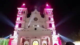 ST. MARY'S FORANE CHURCH CHALAKUDY THIRUNAAL LIGHT SHOW
