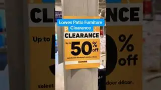 Lowes Patio Furniture Clearance July 27 2023. Up To 50% Off