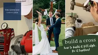 Let's Try That Build a Cross // DIY Wedding Cross