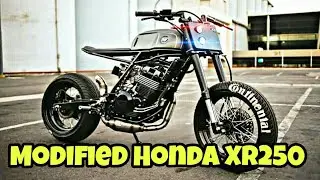 Modified Honda XR250 Into Scrambler By Lucky Custom