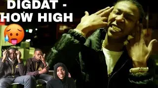 SECOND REACTION TO UK Drill🔥!! DigDat - How High (Official Video) REACTION!!