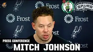 Mitch Johnson post game press conference |San Antonio Spurs vsBoston Celtics | Jan 11,2026|NBA