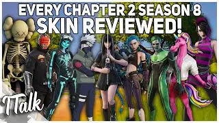 Every Fortnite Chapter 2 Season 8 Skin REVIEWED! (Fortnite Battle Royale)