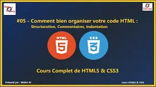 Comment bien organiser votre code HTML @Cours complet de HTML5 & CSS3 2024 | DevLoop #05