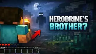Herobrine's Brother Joined My SERVER (Scary Story)