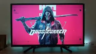 Ghostrunner Gameplay PS4 Slim (Sony Bravia HDR TV)