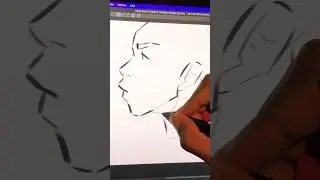 How to Use Implied Lines While Drawing Faces 🫥✍🏽