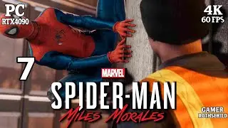 Marvel's Spider-Man Miles Morales | 7. Harlem Metro service suspended | 4K 60FPS