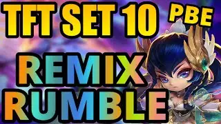 TFT SET 10 PBE - REMIX RUMBLE!!! | Teamfight Tactics Set 10