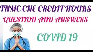 cne credit hours/question and answers/covid19