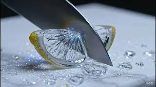 Forbidden Fruit: Electric Crystal & Lemon Glass Shatter ASMR ⚡️🍋