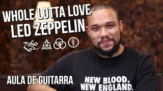 Led Zeppelin - Whole Lotta Love (como tocar - aula de guitarra)