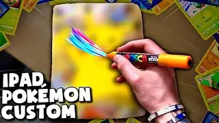I CUSTOMIZED AN IPAD WITH POK&Eacute;MON CARDS!!!!???? (Giveaway) Adam Nelson