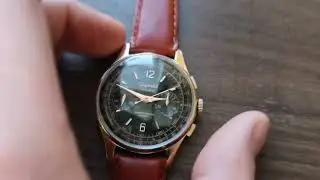 Swiss vintage watch Gigandet chronograph cal. Landeron 48 1960's