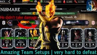 Assassin Jade, Klassic Raiden & Hellspwan Scorpion Dodge Team Setups |  Survivor Mode | MK Mobile