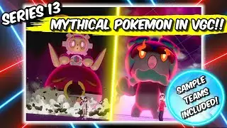 VGC SERIES 13 ANNOUNCED! - Mythical and All Legendary Pokemon Allowed!! TEAMS INCLUDED!