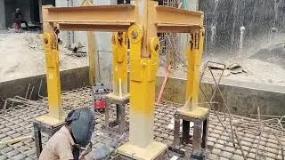 Tower crane Foundation kaise hota hai Dekhe is video me #crane
