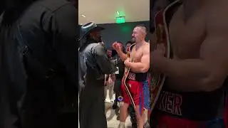 Joseph Parker and Derek Chisora re-united 🤝