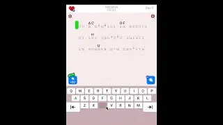 Master Cryptogram - Conquer the Daily Challenge | June 9, 2024 - Word Brain Puzzle
