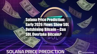 Solana Price Prediction: Early 2026 Flows Show SOL Outshining