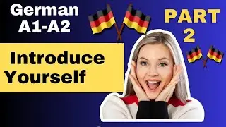 Introduce yourself in German (for absolute beginners)  | YourGerman Tearcher | Learn German
