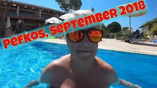 Our short break to the Island Blue in hotel, Pefkos Rhodes, September 2018