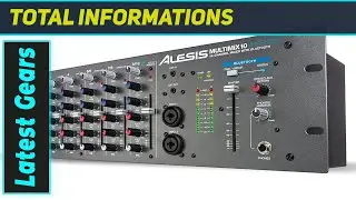 Alesis MultiMix 10 Wireless: лучший компактный микшер для монтажа в стойку!
