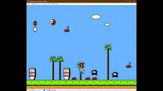 SMB2: Fight Birdo with the 1-2 Key