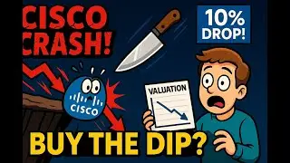 Cisco Stock CRASH! 📉 Value Trap or Golden Opportunity?  CSCO Analysis & Forecast