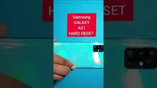 Samsung Galaxy A51 Hard Reset #shorts #samsung #andorid11