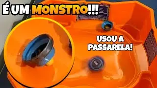 BEYBLADE CASEIRA x BEYBLADE ORIGINAL - MONSTER HUNTER USANDO A PASSARELA!!!