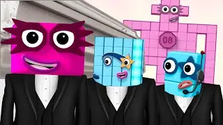 Numberblocks Funny Clips - Coffin Dance Megaremix (COVER)