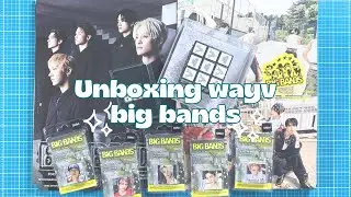 Album Unboxing ✶ wayv big bands ✶ all versions + pobs