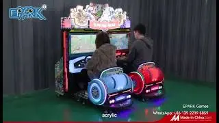 EPARK Super Speed Racing Coin Operated Car Racing Arcade Game Machine Driving Car Video Games