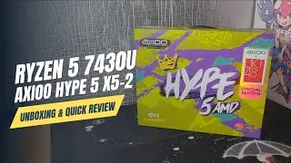 AXIOO HYPE 5 X5 2 Ryzen 5 7430U l Laptop murah kuat Genshin Impact??