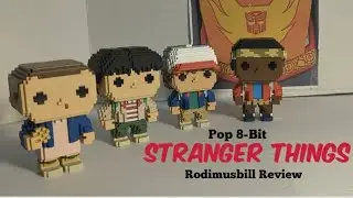Pop 8-Bit Netflix Stranger Things - Eleven w/ Eggos, Mike, Dustin, Luke 4 Pack - Rodimusbill Review