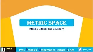 Interior, Exterior and Boundary points in Metric Space