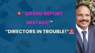 Accounting Disclosure Error That Put Directors in Trouble | ₹3 Lakh Penalty