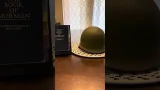 Helmets and church history: M1 #christian #history #ww2 #prolds #bookofmormon #military #helmet