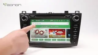 Eonon New GA6163F Mazda 3 Android 5.1 Car GPS - Using Google Map & Google PlayStore
