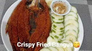 Crispy Fried Bangus/Pritong Daing na Bangus