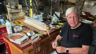 Video 96 HMS Thorn. Part 8. Planking 101. Strakes 10-13